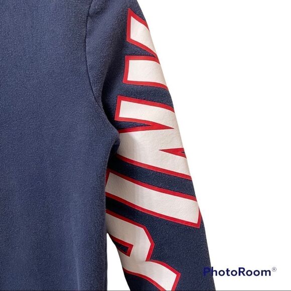 VS PINK navy graphic pullover sweatshirt - Picture 2 of 5